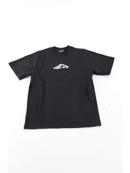 T-shirt Dsquared2 DQ2941 D00XM da ragazzo nera.