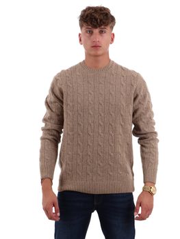 Maglione MC2 Saint Barth REGE007 da uomo kaki.