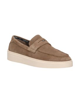 Mocassino Guardiani GM61004A da uomo beige.