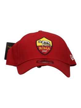 Cappello New Era 60572397 AS ROMA da uomo rosso.