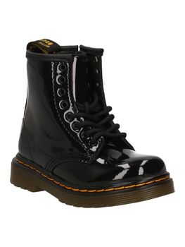 Stivaletto Dr Martens 1460 T PATENT LAMPER da bambina nero.