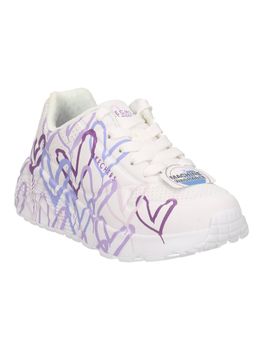Sneaker Skechers 314064L da bambina bianca.