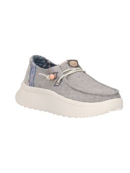 Scarpa casual Hey Dude 41946 da donna grigia.