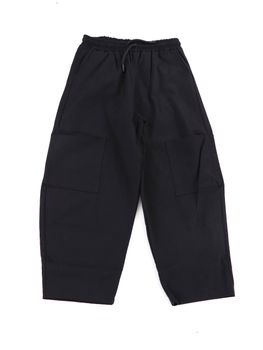 Pantalone Disclaimer 26IDK59114 da bambino nero.