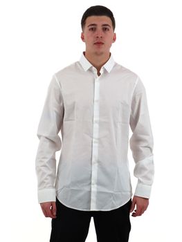 Camicia Armani Exchange 8NZC31 ZN28Z da uomo bianca.