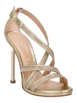 Sandalo Albano 5500 da donna platino.