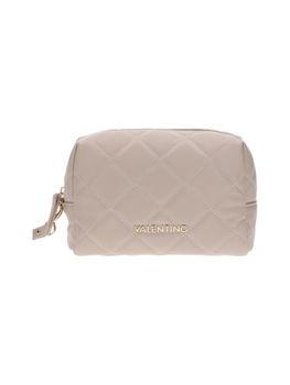 Beauty case Valentino VBE3KK548 OCARINA da donna ecrù.