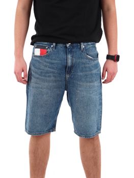 Bermuda Tommy Jeans DM0DM22991 da uomo denim dark.