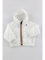 giacchetto k-way k61336w 001 le vrai claude unisex bambini bianco.