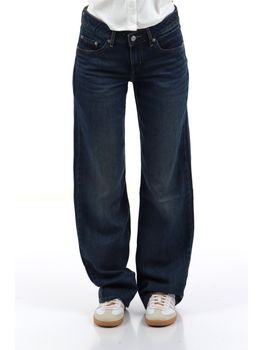 Jeans Levi's A5566 LOW LOOSE da donna denim scuro.