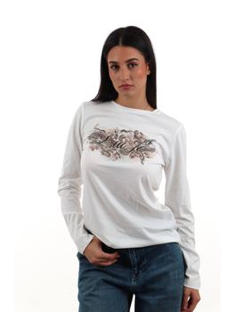 T-shirt Liu Jo WF6448JS923 da donna bianca.