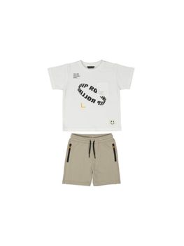 Completo Mayoral 3608 da bambino bianco.