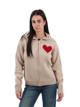 Felpa in maglia Mc2 Saint Barth KYLA005 00251 da donna big st barth.