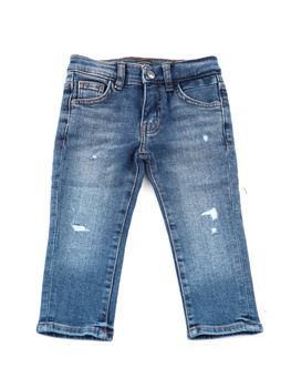 Jeans Guess N6YA03 D1265 da bambino blu.