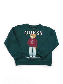 Felpa Guess L6YQ07 K4049 da bambino jade.