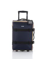 trolley k-way k2127iw unisex blu e nero.