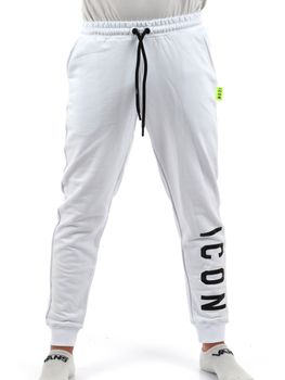 Pantalone Icon ICUS2S5P001 da uomo bianco.