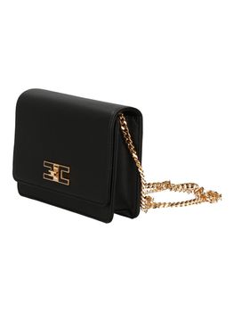 Tracolla Elisabetta Franchi BS11A51E2 da donna nera.