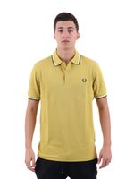 polo fred perry m3600 y33 da uomo gialla.