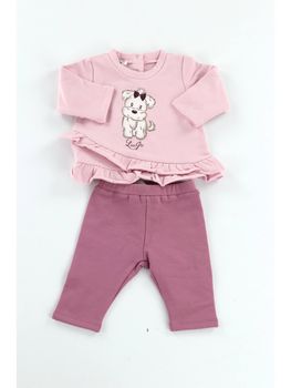 Completo Liu Jo HF6061FS724 da bambina lilla.