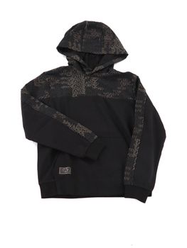 Felpa EA7 7B000382 AF13512 da bambino nera.