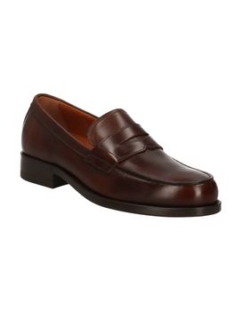 Mocassino Nero Giardini E601071U da uomo beige.