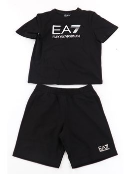 Set EA7 7B000043 AF10378 da bambino nero.