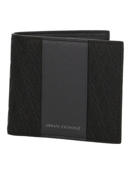 Portafoglio Armani Exchange XM000168 AF26691 da uomo black+forged.