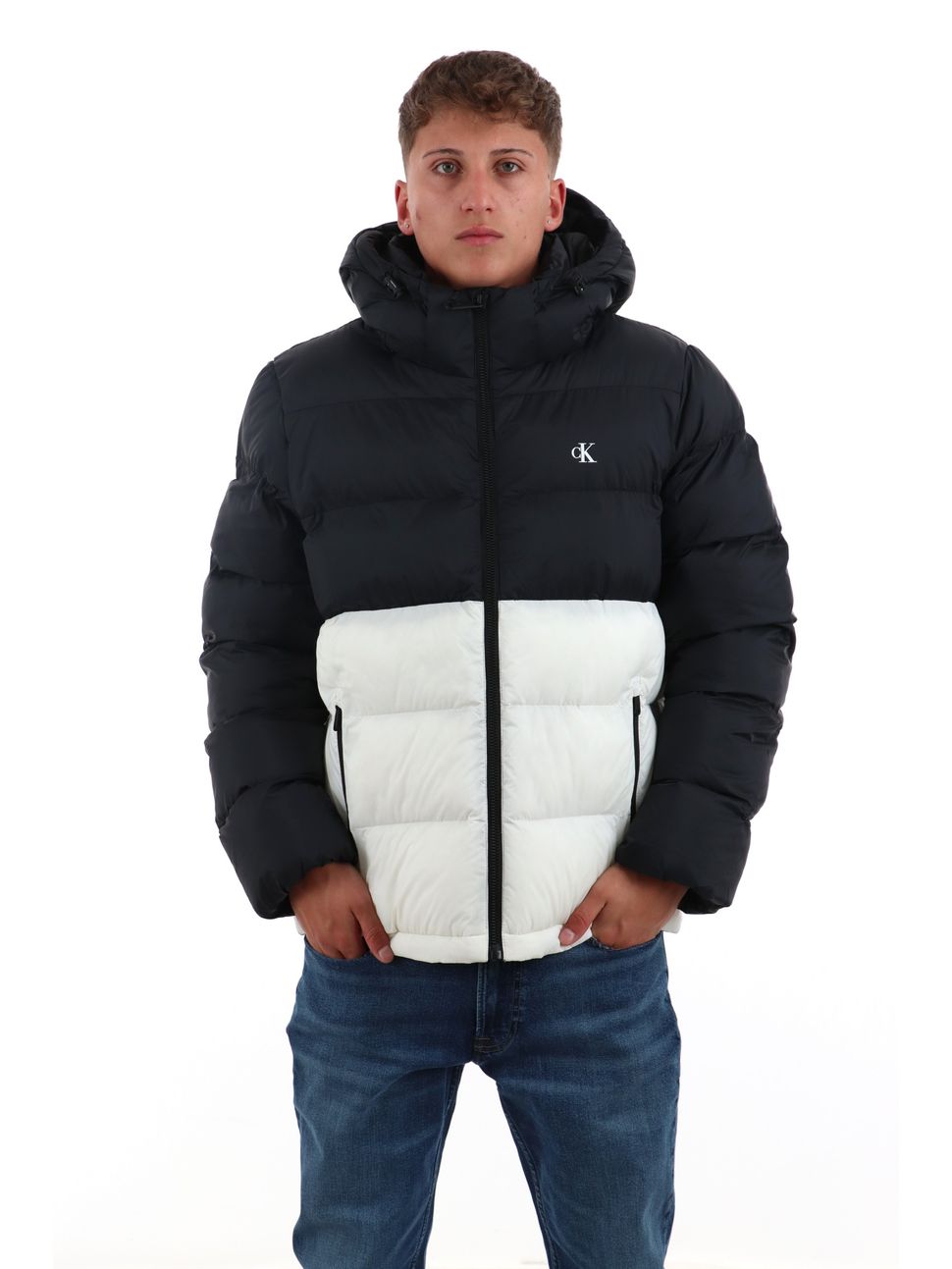 Piumino Calvin Klein LV04RD527G da uomo bianco e GulliverModa