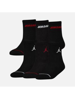 Calzini Jordan BJ0343 unisex bambini neri.