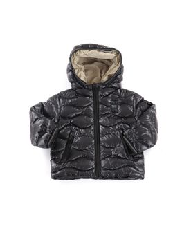 Piumino Blauer BBXC02456 da bambino nero+beige.