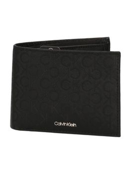Portafoglio Calvin Klein K50K512703 0GK da uomo nero.