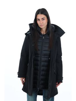 Parka Wollrich CFWWOU1105FB da donna nero.