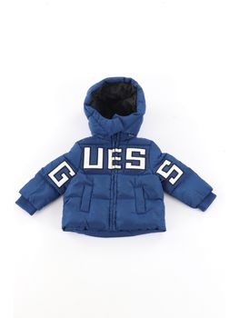Piumino Guess N4BL04 WB240 da bambino blu.