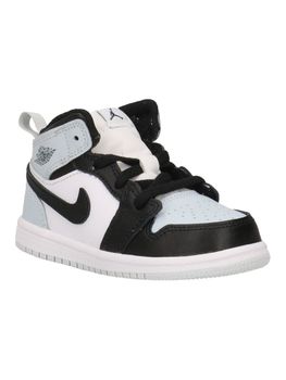 Sneakers Jordan jordan 1 mid DQ8425 da bambino bianco+nero+grigio.