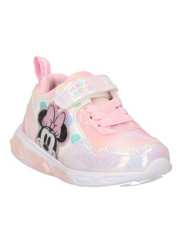 Sneakers Fumetto D3010774T Minnie Mouse da bambina bianca.