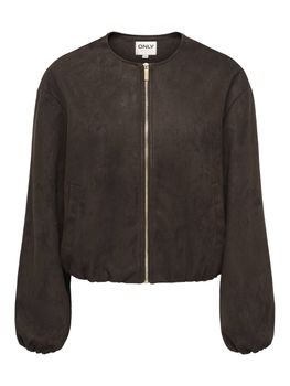 Giubbino Only 15384931 da donna cioccolato.
