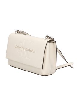 Tracolla Calvin Klein K60K612221 da donna bianca.