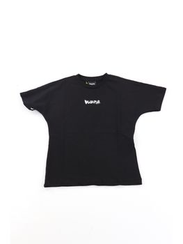 T-shirt Disclaimer 58437 da bambino nera.