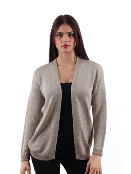 Cardigan Emme Marella FEBO da donna beige.