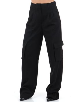 Pantalone Guess W5RB41 WGX02 da donna nero.