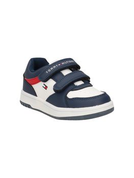 Sneaker Tommy Hilfiger T1X9-33628 da bambino blu e bianca.