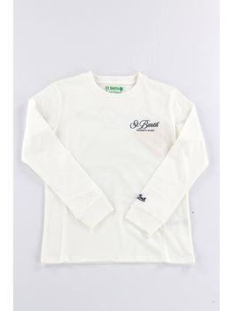 T-shirt Mc2 Saint Barth LUT0003 00767 da bambino snoopy.