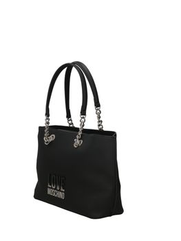 Borsa Love Moschino JC4257PP0MKD0 da donna nero+argento.