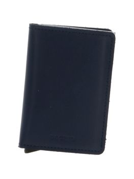 Portacarte Secrid unisex navy.