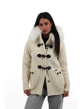 Giubbino Bark 62BD9002C da donna bianca.