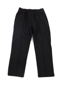 Pantalone Daniele Alessandrini 1235P00554 da bambino nero.