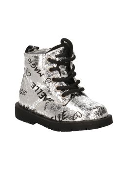 Stivaletto Gaelle Paris GL0060S da bambina silver.