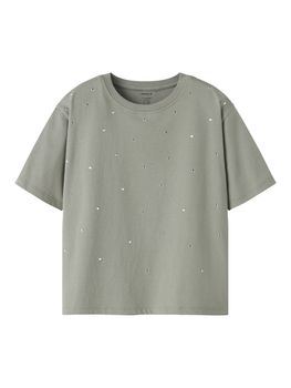 T-shirt Name.it BEA SS TOP 13252773 da bambina shadow.