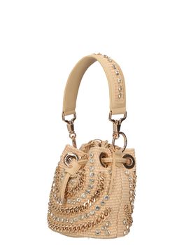Borsa a secchiello La Carrie 151CES100RSY da donna naturale.